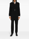 Burberry detachable-collar trench coat