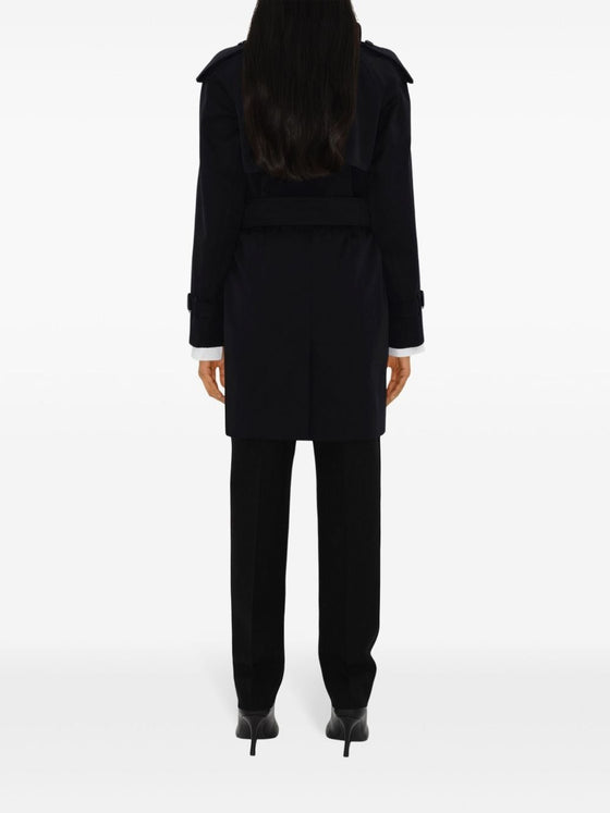 Burberry detachable-collar trench coat