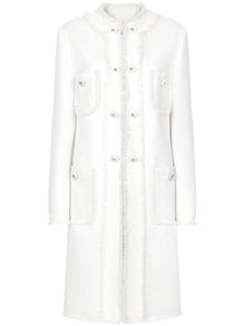  Dolce & Gabbana Single-breasted raschel tweed coat
