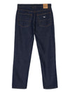 Maison Kitsuné Mid-rise straight-leg trousers