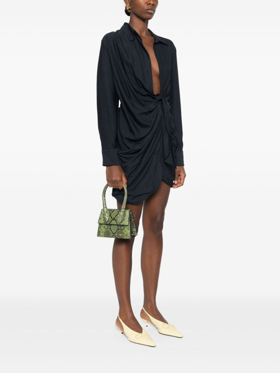 Jacquemus Le Chiquito Moyen leather tote bag