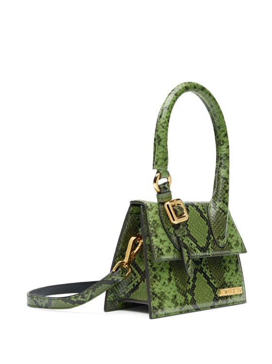 Jacquemus Le Chiquito Mini Snakeskin Bag