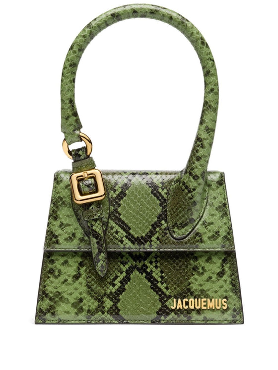 Jacquemus Le Chiquito Mini Snakeskin Bag
