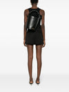 Jacquemus Le Petit Tourni Leather Bucket Bag