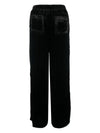 Gold Hawk Velvet wide-leg trousers