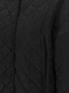 Sandbeige Nylon quilted jacket