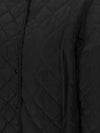 Sandbeige Nylon quilted jacket