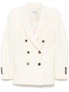 Alberto Biani Wool double-breasted jacket