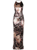 Etro Printed chenille maxi dress