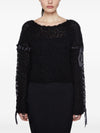 Acne Studios Conscious Criteria page Wool blend crewneck sweater