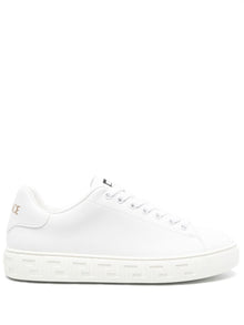  Versace greca faux leather sneakers