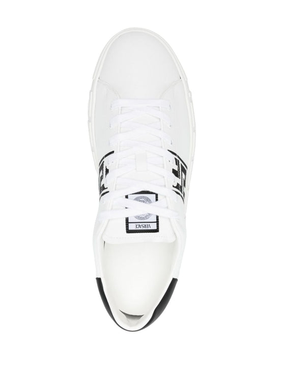 Versace Greca embroidered sneakers