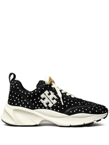  Tory Burch good luck studded trainers