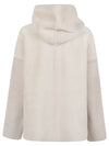Enes Fur hooded jacket