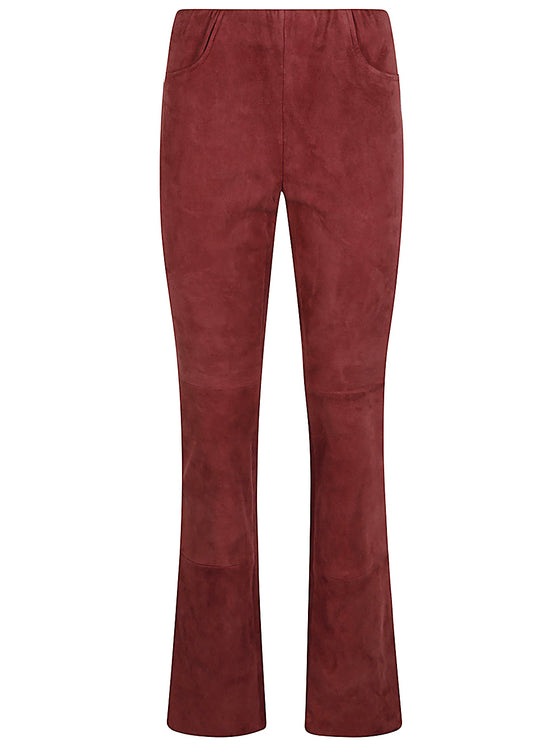 Via Masini 80 leather pants