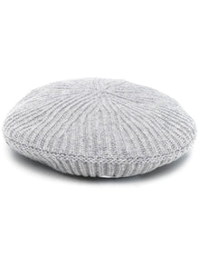  Ganni Ribbed wool hat
