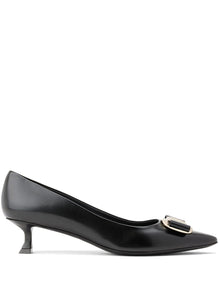  Ferragamo New Vara leather pumps
