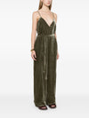 Gold Hawk Velvet jumpsuit