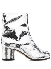  Maison Margiela Tabi 60mm mirror-effect ankle boots