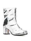 Maison Margiela Tabi 60mm mirror-effect ankle boots