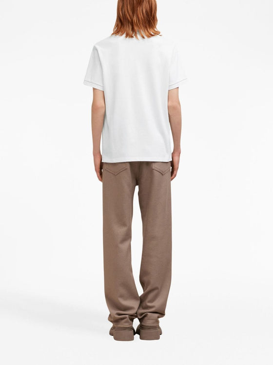 Ami Paris organic cotton polo shirt