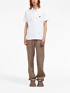 Ami Paris organic cotton polo shirt