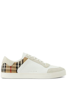  Burberry Vintage Check panelled sneakers