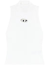 Diesel Ribbed-knit turtleneck top