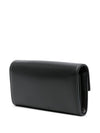Balmain logo-plaque leather crossbody bag