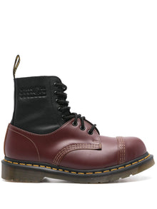  MM6 MAISON MARGIELA X DR. MARTENS Boots Bordeaux