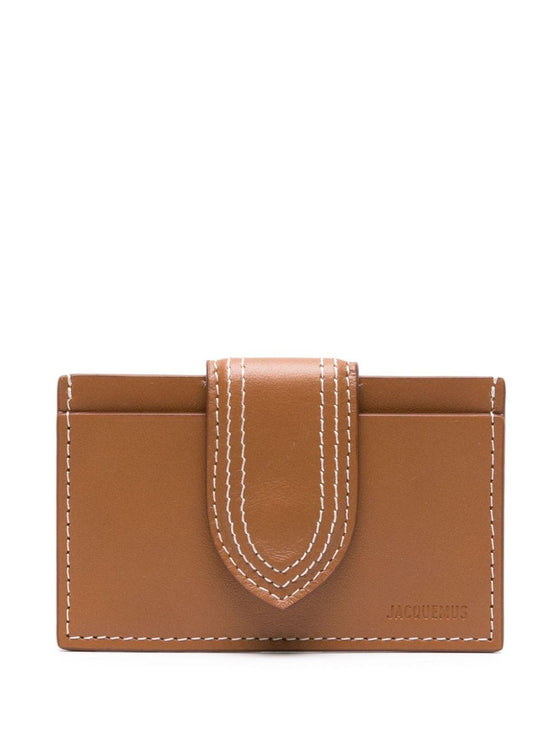JACQUEMUS Wallets Leather Brown