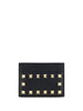 Valentino Garavani Rockstud leather card case
