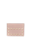 Valentino Garavani Rockstud leather card case