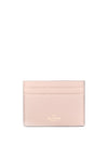 Valentino Garavani Rockstud leather card case
