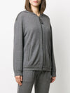 Brunello Cucinelli zipped long-sleeve hoodie