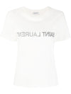 Saint Laurent Reverse Logo Print T-shirt