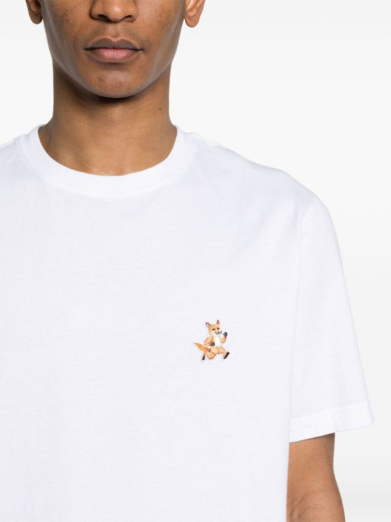 Maison Kitsune Fox motif T-shirt