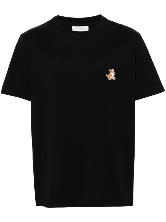 Maison Kitsune speedy fox patch T-shirt