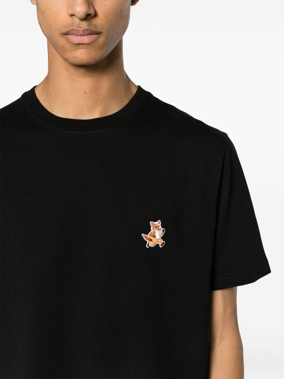Maison Kitsune speedy fox patch T-shirt