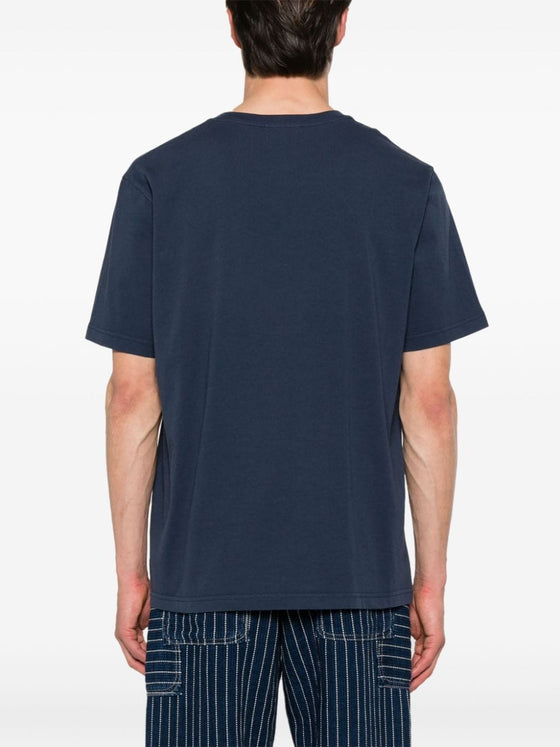 Maison Kitsune fox motif T-shirt