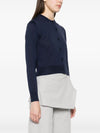 Maison Kitsuné Maison Kitsune logo-embroidered Wool Cardigan