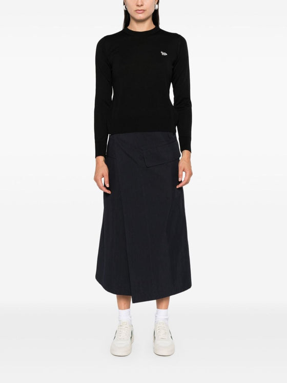 Maison Kitsuné Maison Kitsune Baby Fox-patch sweater