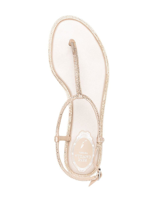 RENE' CAOVILLA Sandals Beige