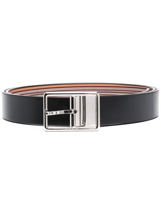 Paul Smith Signature Stripe reversbile belt