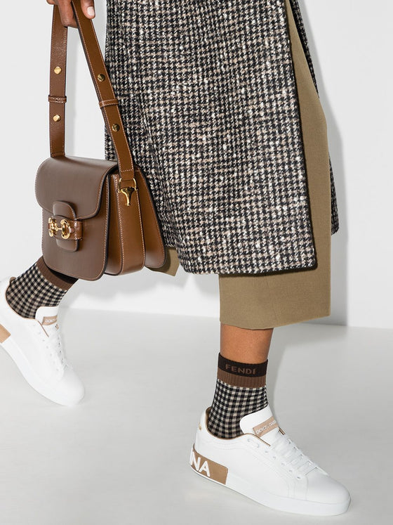 Dolce & Gabbana Portofino calfskin sneakers