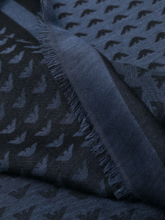 EMPORIO ARMANI EXCLUSIVE Scarfs Blue