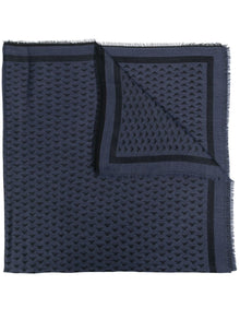  EMPORIO ARMANI EXCLUSIVE Scarfs Blue