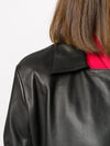 Emporio Armani zipped biker jacket