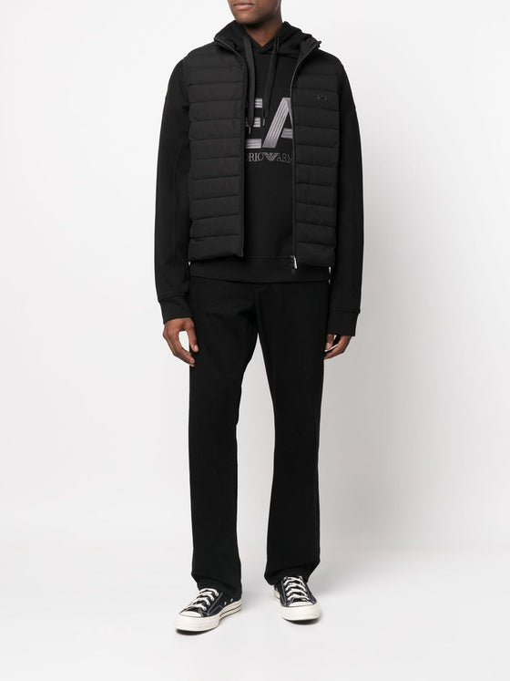 Emporio Armani Sleeveless full-zip down jacket
