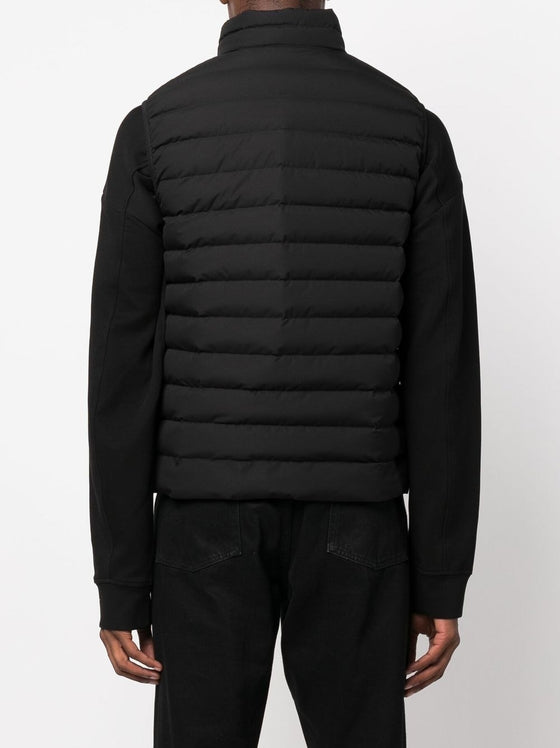 Emporio Armani Sleeveless full-zip down jacket